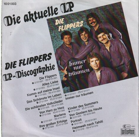 Flippers - Isabell + Du, Ich Fang Noch Einmal An (Vinylsingle)