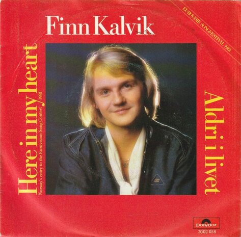 Finn Kalvik - Here in my heart + On the run (Vinylsingle)