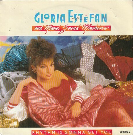 Gloria Estefan - Rhythm is gonna get you + Give it up (Vinylsingle)
