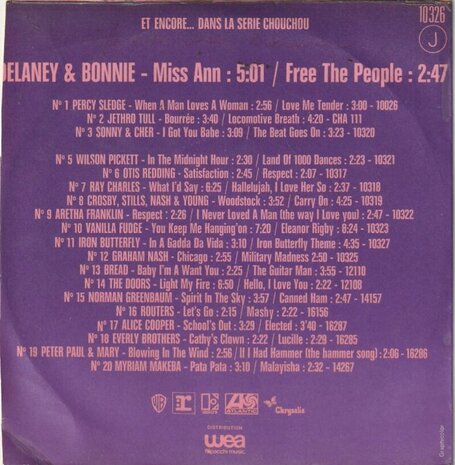Delaney & Bonnie - Miss Ann + Free The People (Vinylsingle)