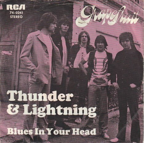 Grapefruit - Thunder & lightning + Blues in your head (Vinylsingle)