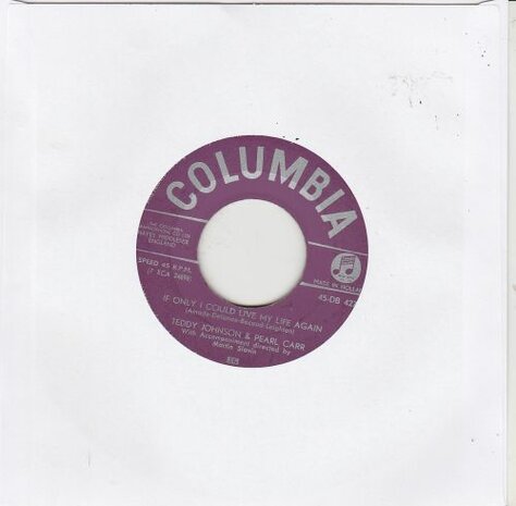 Teddy Johnson & Pearl Carr - Sing little birdie + If only I could love (Vinylsingle)