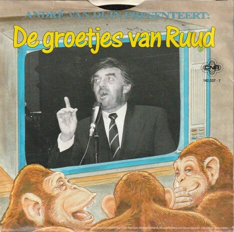 Andre van Duin - Mijn naam is Jaap + De groetjes van Ruud (Vinylsingle)
