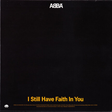 Abba - I Still Have Faith in You (Vinylsingle)