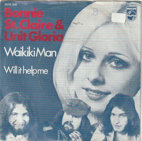 Bonnie St.Claire & Unit Gloria - Waikiki man + Will it help me (Vinylsingle)