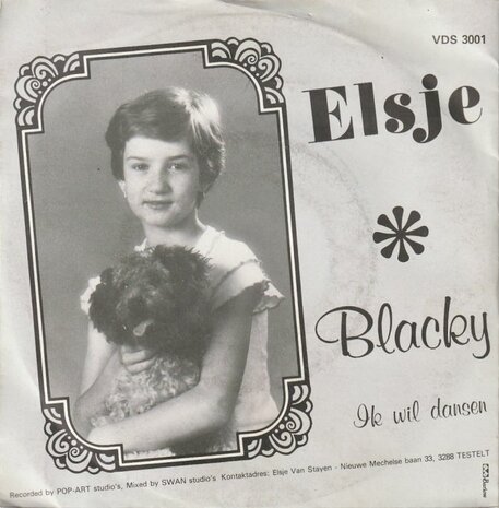 Elsje - Blacky + Ik wil dansen  (Vinylsingle)