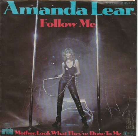Amanda Lear - Follow me + Mother, look what they've done (Vinylsingle)