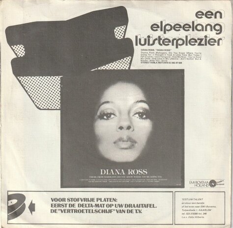 Diana Ross - One Love In My Lifetime + Smile (Vinylsingle)