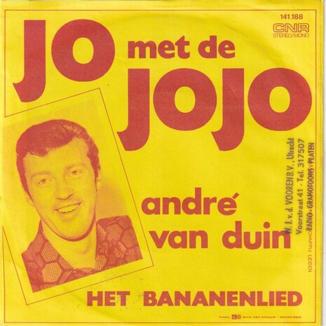 Andre van Duin - Het bananenlied + Jo met de jojo (Vinylsingle)