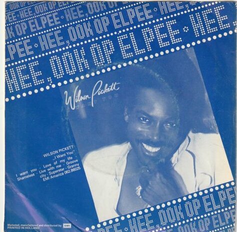 Wilson Pickett - Groove city + Love of my life (Vinylsingle)