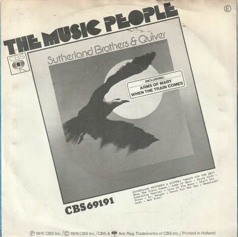 Sutherland Brothers - When The Train Comes + Love On The Moon (Vinylsingle)