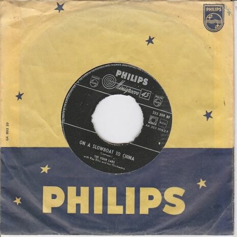 Four Lads - Put a light in the window + On a slowboat to China (Vinylsingle)