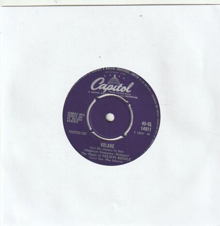 Nelson Riddle - Volare + Walkin' (Vinylsingle)