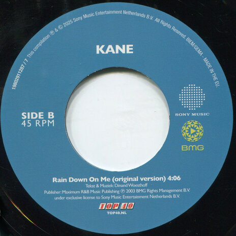 Kane - Rain Down On Me (Tiesto Remix) + (original) -PRE-ORDER- (Vinylsingle)