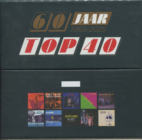 Various - 60 Jaar Top 40 Singles Box (10 stuks) (Vinylsingle)