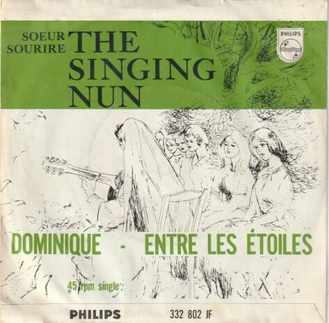Singing Nun - Dominique + Entre les etoiles (Vinylsingle)