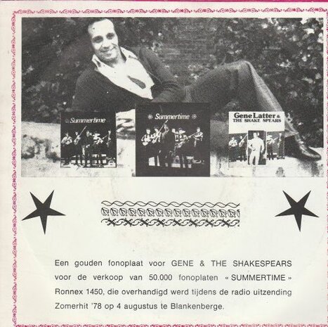 Shake Spears - Summertime + What happened (Vinylsingle)