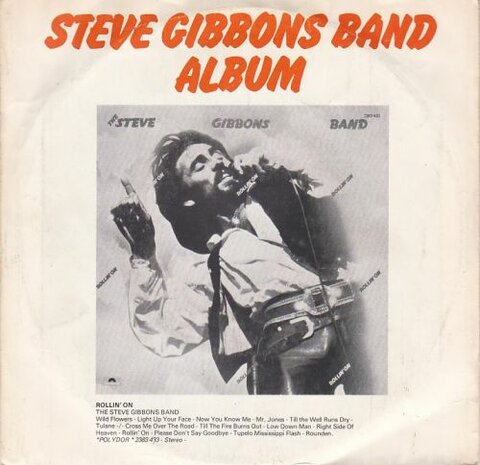 Steve Gibbons Band - Tulane + Now you know me (Vinylsingle)