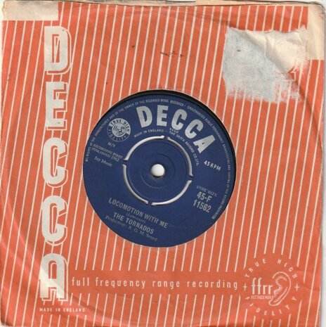 Tornados - Globetrotter + Locomotion with me (Vinylsingle)