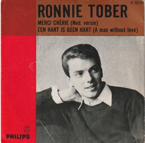 Ronnie Tober - Merci Cherie + Een Hart Is Geen Hart (Vinylsingle)