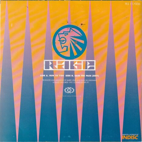 Rage - Run to you + Ease the pain (Vinylsingle)