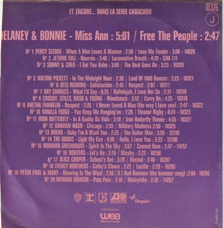 Delaney & Bonnie - Miss Ann + Free The People (Vinylsingle)