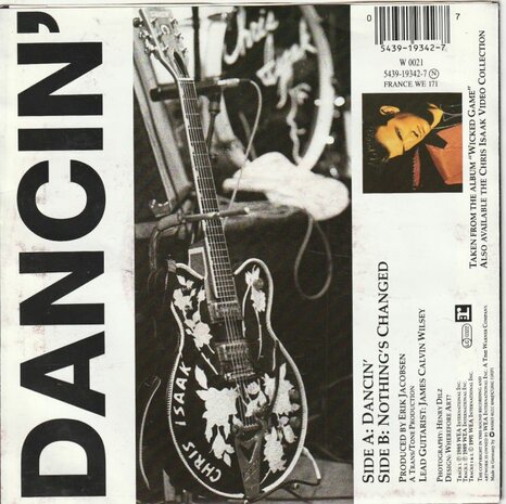 Chris Isaak - Dancin' + Nothing's changed (Vinylsingle)