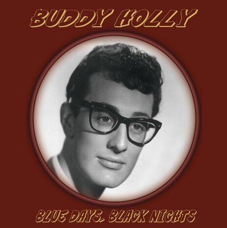 Buddy Holly - Blue days, black nights + Rock around with Ollie Vee (Vinylsingle)