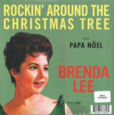 Brenda Lee - Rockin' Around The Christmas Tree + Papa Noel (Vinylsingle)
