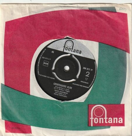 Truus Koopmans - Zilveren draden tussen het goud + Grootvaders klok (Vinylsingle)