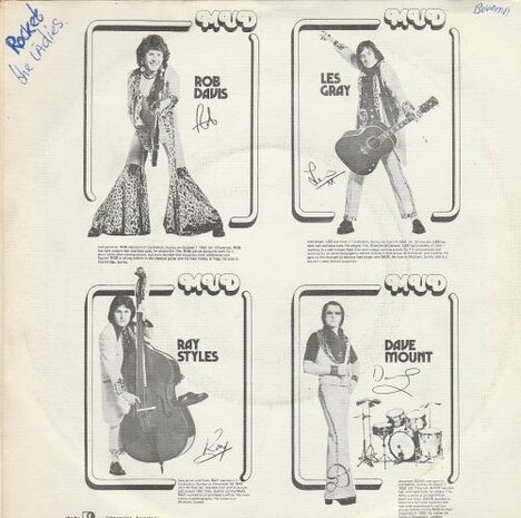 Mud - Rocket + The ladies (Vinylsingle)