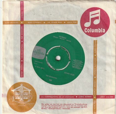 Shadows - Guitar Tango + Nivram (Vinylsingle)