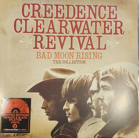 CREEDENCE CLEARWATER REVIVAL - BAD MOON RISING -COLOURED- (Vinyl LP)
