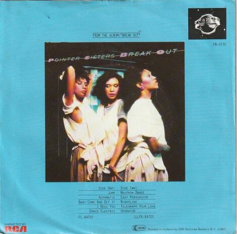 Pointer Sisters - Automatic + Nightline (Vinylsingle)