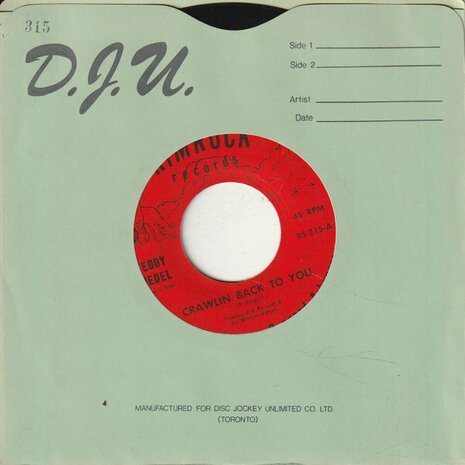 Teddy Riedel - Crawling Back To You + I See The Moon (Vinylsingle)