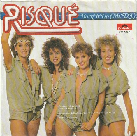 Risque - Burn it up + (instr.) (Vinylsingle)