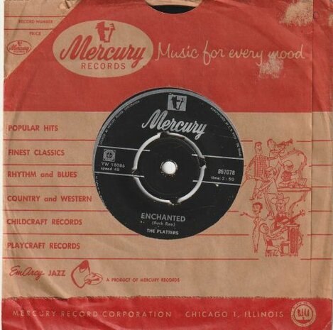 Platters - My serenade + Enchanted (Vinylsingle)