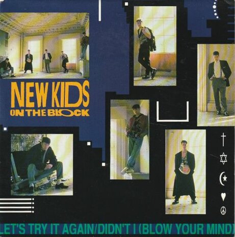 New Kids on the Block - Let's try it again + Didn't I (Vinylsingle)