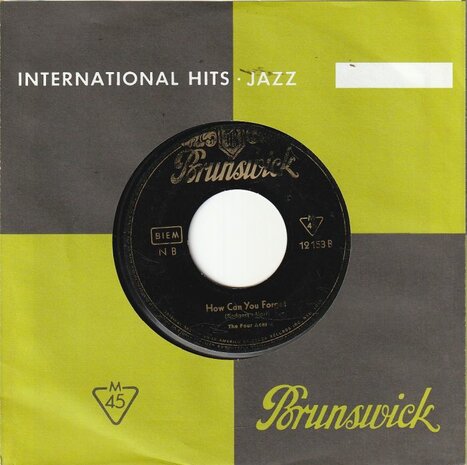 Four Aces - The world outside +  How can you froget (Vinylsingle)