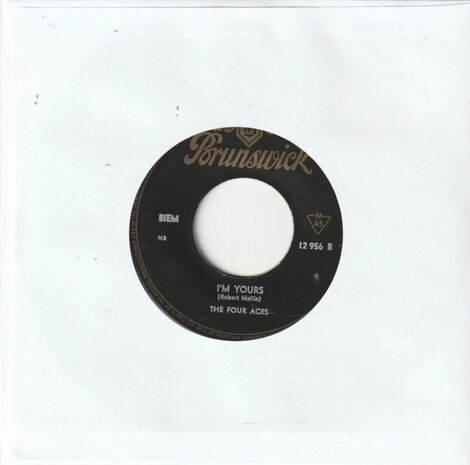 Four Aces - A woman in love + I'm yours (Vinylsingle)