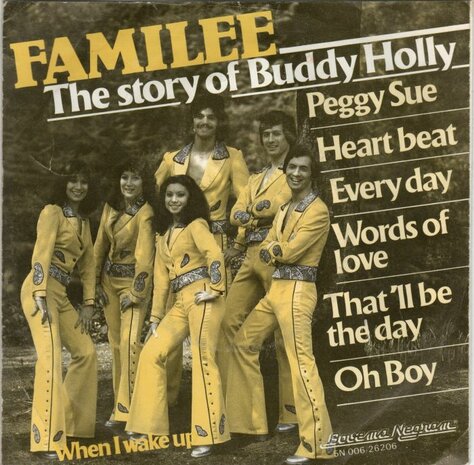 Familee - The Story Of Buddy Holly (Medley) + When I Wake Up (Vinylsingle)