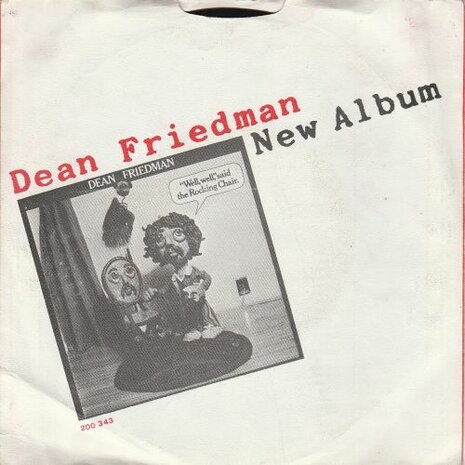 Dean Friedman - Lydia + Well, well said the rocking chair (Vinylsingle)