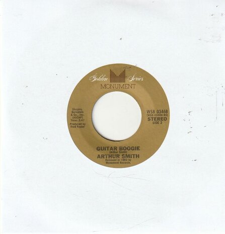 Arthur Smith - Guitar boogie + Duelin' banjos (Vinylsingle)