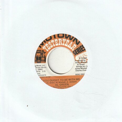 Al Green - You Ought To Be With Me + Livin' For You (Vinylsingle)