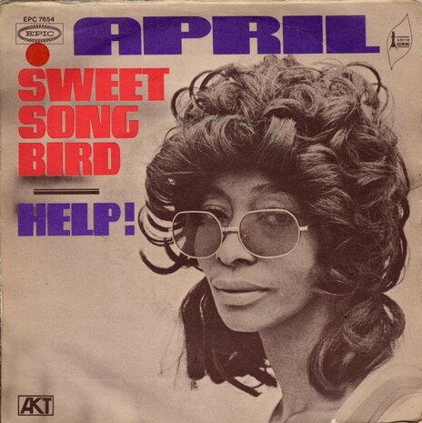 April - Sweet Song Bird + Help! (Vinylsingle)