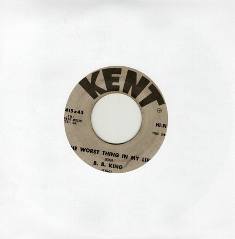 B.B. King - The Worst Thing In My Life + Got Em Bad (Vinylsingle)