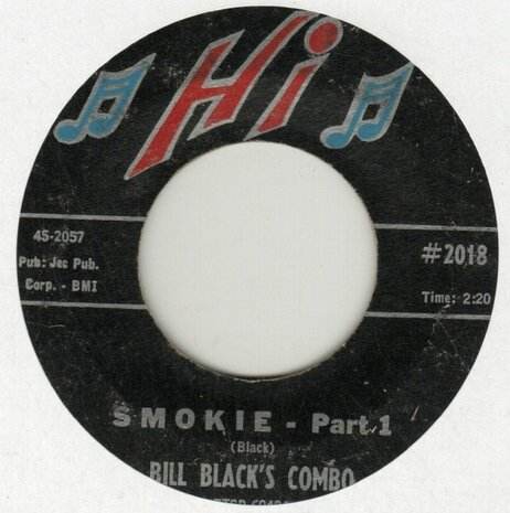 Bill Black's Combo - Smokie + (Part 2) (Vinylsingle)