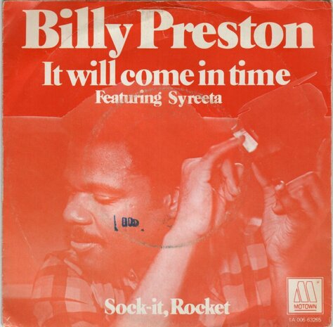Billy Preston & Syreeta - It will come in time + Sock it, rocket (Vinylsingle)