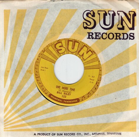Billy Riley - One More Time + Got The Water Boiling (Vinylsingle)
