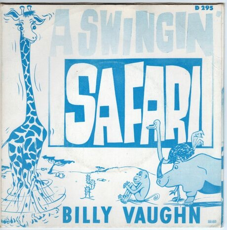 Billy Vaughn - A Swingin' Safari + Indian Love Call (Vinylsingle)